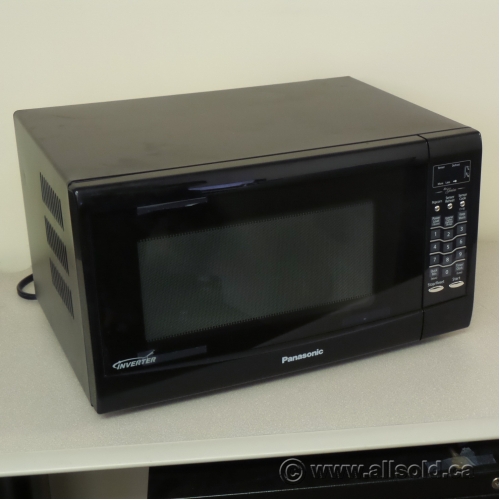 Panasonic inverter microwave outlet black